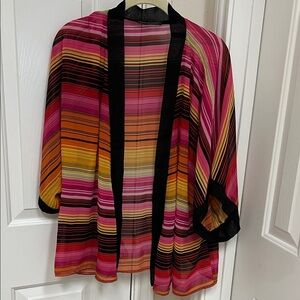Travel elements cardigan, size large
